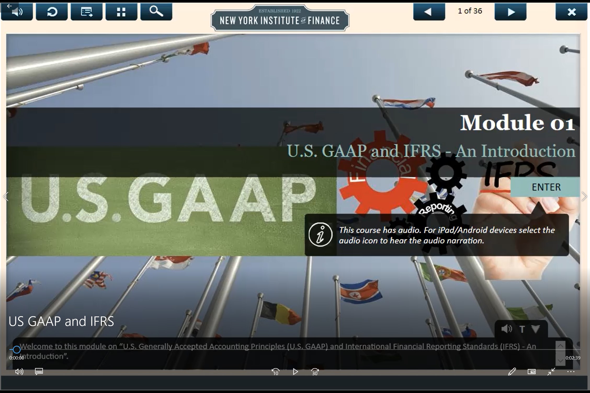 US GAAP and IFRS